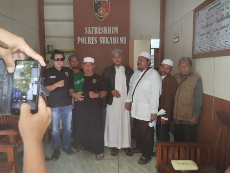 Tokoh agama di Sukabumi laporkan 3 akun media sosial ke Polres Sukabumi atas dugaan ujaran kebencian terhadap habaib. | Dok. Hallo Sukabumi