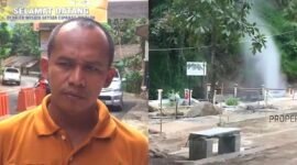 Wisata air panas Geyser Cisolok tampil dengan wajah baru yang lebih tertata dan nyaman bagi pengunjung. | Dok. Jubir Grup