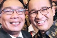 Ridwan Kamil dan Anies Baswedan, dua tokoh politik yang digadang-gadang akan maju di Pilgub DKI Jakarta tahun 2024. (Instagram / @ridwankamil)