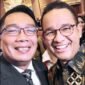 Ridwan Kamil dan Anies Baswedan, dua tokoh politik yang digadang-gadang akan maju di Pilgub DKI Jakarta tahun 2024. (Instagram / @ridwankamil)