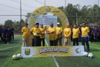 Turnamen Bupati Cup 2025 jadi ajang pembinaan atlet muda, Disbudpora Kabupaten Sukabumi dukung penuh pengembangan potensi olahraga. | Diskominfosan