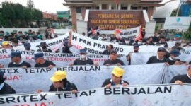 Mantan pekerja Sritex masih menanti kepastian pencairan THR yang belum dibayarkan pasca PHK massal. | instagram.com/sritexindonesia