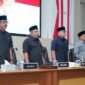 DPRD Sukabumi bahas jawaban Bupati terkait Raperda Pajak Daerah dalam Rapat Paripurna ke-12 tahun 2025. | Humas DPRD