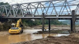 Perbaikan Jembatan Bojongkopo dimulai, fokus pada penguatan struktur.