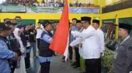 Bupati Sukabumi lepas 442 calon haji, ajak luruskan niat dan jaga nama baik daerah. | Fb/Pemerintah Kabupaten Sukabumi