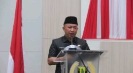 Wabup Andreas tegaskan pentingnya dana cadangan Pilkada 2029 di Rapat Paripurna DPRD Sukabumi. | Fb/Pemerintah Kabupaten Sukabumi