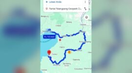 Warga dan wisatawan keluhkan rute Google Maps yang memutar jauh ke Pantai Palangpang.