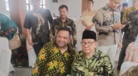 Ketua DPRD wakafkan dana Rp15 juta untuk pembangunan GLU KAHMI. | Istimewa