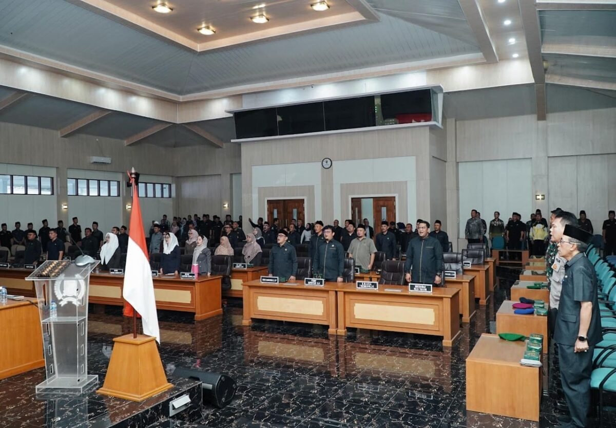 DPRD Sukabumi fokus bahas dana cadangan Rp120 miliar untuk Pilkada 2029 dalam rapat paripurna ke-15. | Humas DPRD
