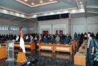 DPRD Sukabumi fokus bahas dana cadangan Rp120 miliar untuk Pilkada 2029 dalam rapat paripurna ke-15. | Humas DPRD