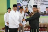 Bupati Asep Japar lepas 70 kafilah MTQH Sukabumi dengan semangat dan doa terbaik. | Fb/Pemerintah Kabupaten Sukabumi