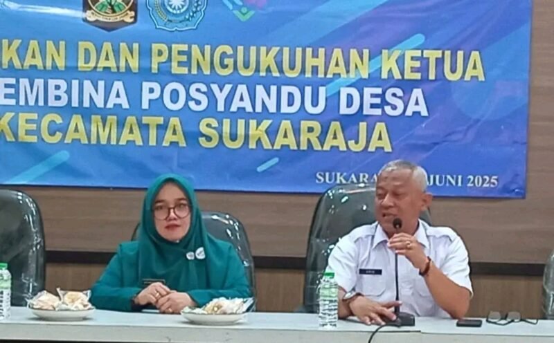 Ketua Tim Pembina Posyandu Desa se-Kecamatan Sukaraja resmi dilantik. | Fb/Pemerintah Kabupaten Sukabumi