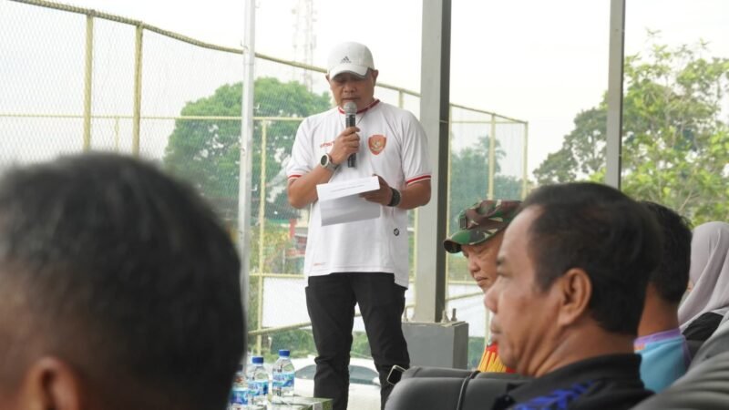 Soft Opening Lapang Mini Soccer Garuda Bhwa, dorong semangat olahraga dan hidup sehat warga Sukabumi. | FB/Pemerintah Kabupaten Sukabumi