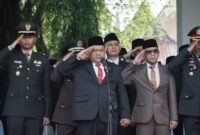 Ketua DPRD Sukabumi bacakan teks Pancasila, ajak warga hayati nilai persatuan dan keadilan. | Dok. Humas DPRD