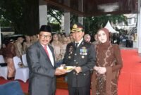 Polri tegaskan komitmen melayani rakyat dalam Hari Bhayangkara ke-79. | Fb/Pemerintah Kabupaten Sukabumi 