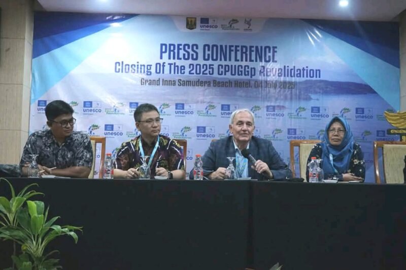 Revalidasi CPUGGp 2025 ditutup, UNESCO sampaikan pujian atas sinergi dan komitmen masyarakat Sukabumi. | Fb/Pemerintah Kabupaten Sukabumi