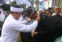 Bupati Sukabumi hadiri HUT Desa Sukajaya ke-41, ajak warga bangun desa. | Fb/Pemerintah Kabupaten Sukabumi 