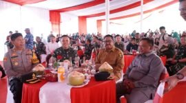Kasad, Gubernur Jabar, dan Bupati resmikan irigasi Ciracap untuk tingkatkan panen petani. | Fb/Pemerintah Kabupaten Sukabumi 