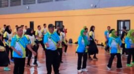 Disbudpora jadikan Senam Waringkas budaya sehat di sekolah. | Ist
