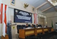 Rapat Paripurna ke-29 DPRD Sukabumi bahas pandangan fraksi terkait APBD Perubahan 2025.