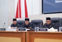 DPRD Sukabumi gelar rapat paripurna ke-30, bahas APBD Perubahan 2025 dan KUA-PPAS 2026 bersama Bupati.