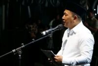 Wabup Sukabumi ajak santri jadi pelopor perubahan dan penjaga nilai kebangsaan. | FB/Pemerintah Kabupaten Sukabumi 