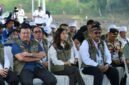 Menkomdigi dan Bupati Sukabumi panen ikan nila hasil teknologi digital di Cimahi. | FB/Pemerintah Kabupaten Sukabumi 