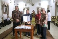 Wabup Sukabumi tandatangani PKS OP4D Tahap VII untuk dorong kemandirian fiskal daerah. | FB/Pemerintah Kabupaten Sukabumi