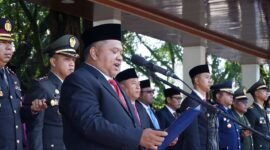 Peringatan Hari Kesaktian Pancasila 2025 di Sukabumi teguhkan persatuan dan semangat kebangsaan. | Dok. Humas DPRD