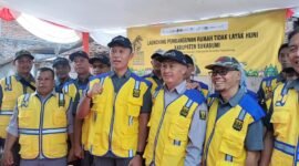 Pemkab Sukabumi Launching Pembangunan 780 Unit Rutilahu secara Serentak