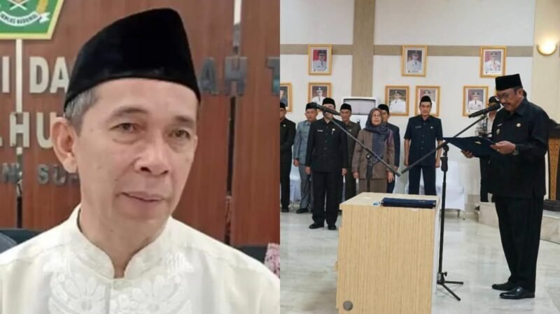 Ahmad Samsul Bahri resmi dilantik sebagai Kepala DPMD Sukabumi, Bupati dorong birokrasi lebih profesional.