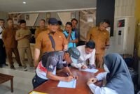 Seluruh pegawai Disperkim Sukabumi dinyatakan negatif narkoba setelah menjalani tes urine bersama BNNK.