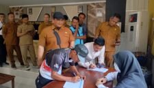 Seluruh pegawai Disperkim Sukabumi dinyatakan negatif narkoba setelah menjalani tes urine bersama BNNK.