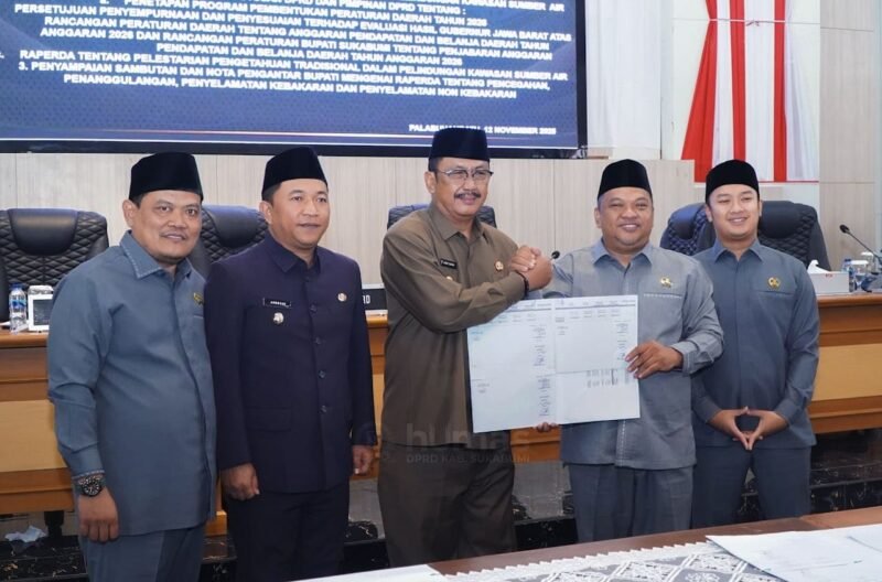 Rapat Paripurna DPRD Sukabumi Tetapkan Propemperda 2026