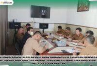 DPMD percepat pendataan lahan desa untuk pembangunan berkelanjutan.