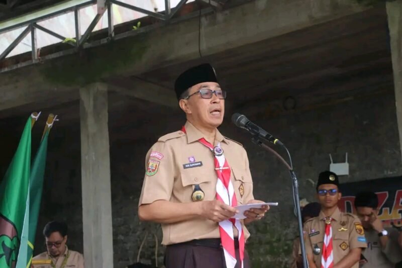 1.051 Pramuka Sukabumi resmi menyandang Tanda Pramuka Garuda, bukti prestasi dan keteladanan generasi muda. | Fb/Pemerintah Kabupaten Sukabumi 