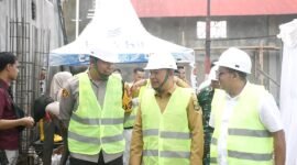 Wabup Sukabumi hadiri groundbreaking serentak SPPG Polri di Mapolres Sukabumi. | Fb/Pemerintah Kabupaten Sukabumi 
