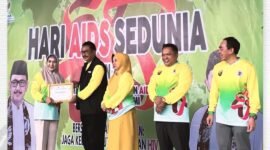Peringatan Hari AIDS Sedunia 2025 di Sukabumi perkuat kolaborasi lintas sektor.