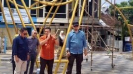 Disperkim Sukabumi ajak warga rawat Alun-alun Jampangtengah.