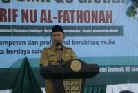 Wabup Sukabumi melepas siswa Prakerin dan meresmikan SMK Go Global di SMK Ma’arif NU Al-Fathonah. | Fb/Pemerintah Kabupaten Sukabumi