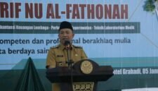 Wabup Sukabumi melepas siswa Prakerin dan meresmikan SMK Go Global di SMK Ma’arif NU Al-Fathonah. | Fb/Pemerintah Kabupaten Sukabumi 