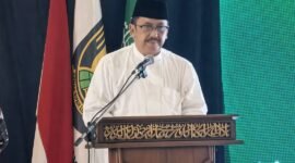 Ahmad Firdaus resmi pimpin PC GP Ansor Kabupaten Sukabumi periode 2025-2029 bersama komitmen penguatan kader dan pembangunan daerah. | Fb/Pemerintah Kabupaten Sukabumi 
