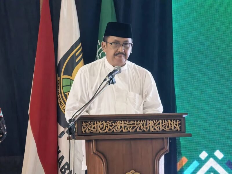 Ahmad Firdaus resmi pimpin PC GP Ansor Kabupaten Sukabumi periode 2025-2029 bersama komitmen penguatan kader dan pembangunan daerah. | Fb/Pemerintah Kabupaten Sukabumi 
