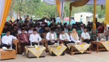 Gedung Serbaguna Bale Binangkit Desa Sagaranten resmi diresmikan untuk mendukung aktivitas dan kebersamaan masyarakat. | Fb/Pemerintah Kabupaten Sukabumi 