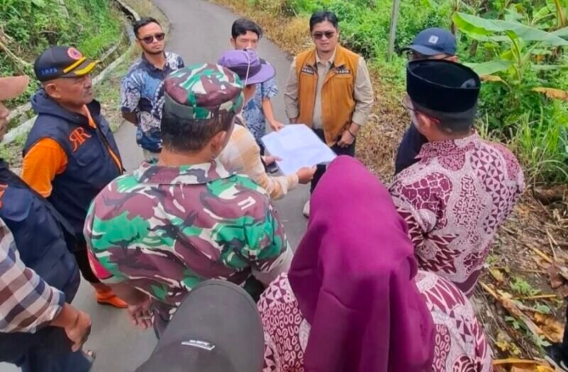 Perkim Sukabumi sosialisasikan relokasi penyintas bencana.