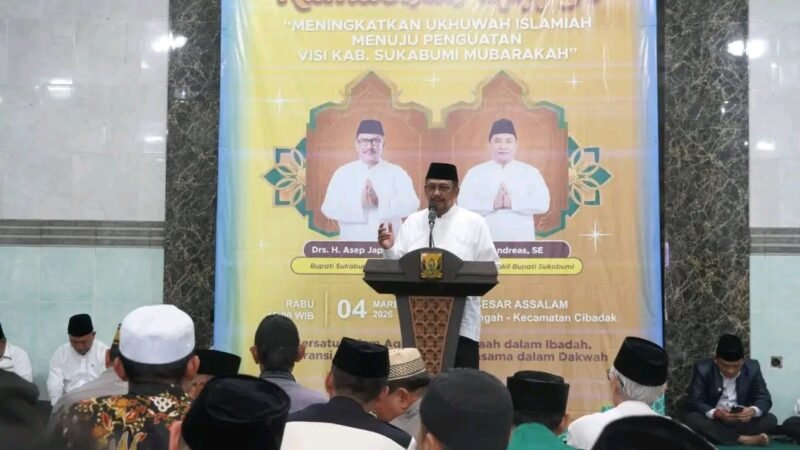 Muhibah Ramadan di Cibadak, Bupati paparkan capaian dan program prioritas. (Fb/Pemerintah Kabupaten Sukabumi)