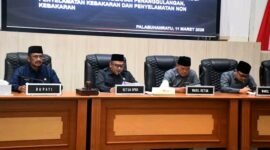 DPRD Kabupaten Sukabumi sahkan dua Raperda tentang lingkungan hidup dan penanggulangan kebakaran. (FB/Pemerintah Kabupaten Sukabumi)