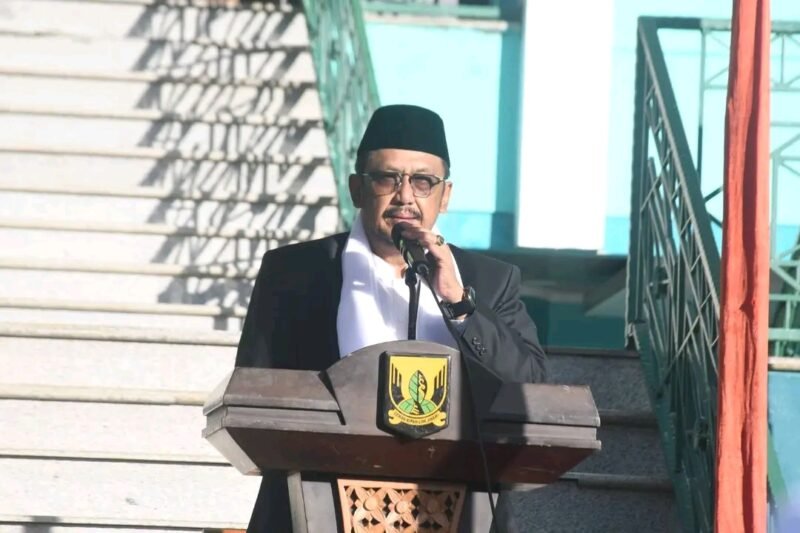 Salat Idulfitri 1447 H di Palabuhanratu jadi momentum spiritual dan penguatan komitmen pembangunan daerah. (Fb/Pemerintah Kabupaten Sukabumi)