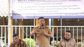 Wabup Sukabumi dorong kolaborasi TPP P3MD untuk percepat pembangunan desa. (fb/Pemerintah Kabupaten Sukabumi)
