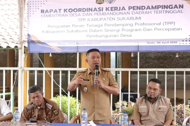 Wabup Sukabumi dorong kolaborasi TPP P3MD untuk percepat pembangunan desa. (fb/Pemerintah Kabupaten Sukabumi)
